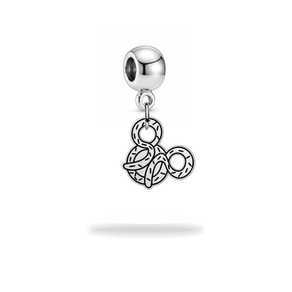 Pretzel Mouse Dangle Charm