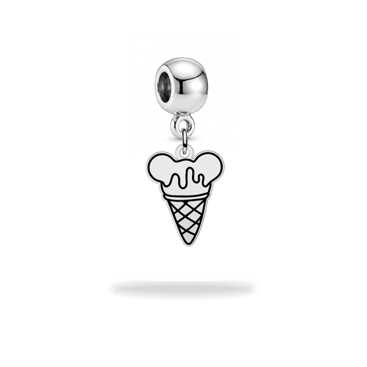 Ice Cream Mouse Dangle Charm