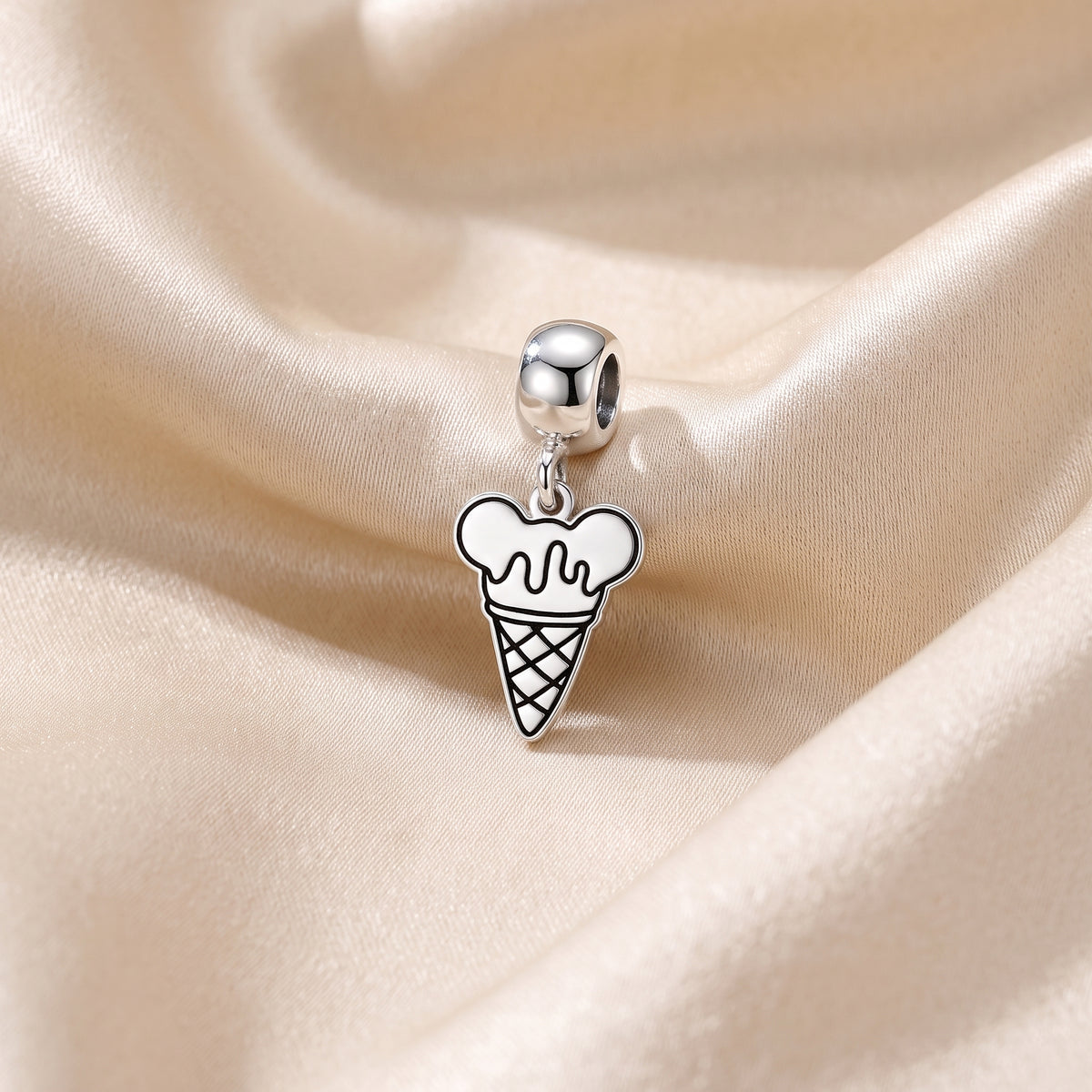 Ice Cream Mouse Dangle Charm