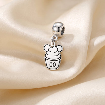 Cupcake Mouse Dangle Charm
