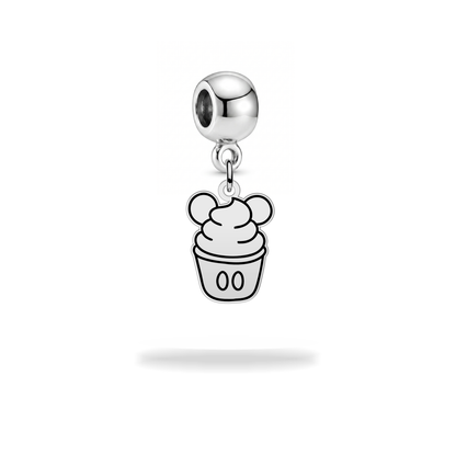 Cupcake Mouse Dangle Charm