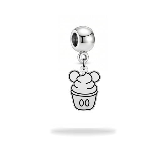 Cupcake Mouse Dangle Charm