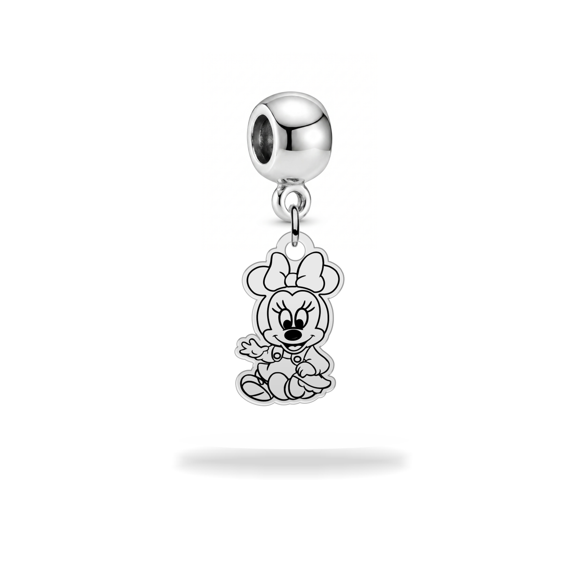 Sweet Bow Mouse Dangle Charm