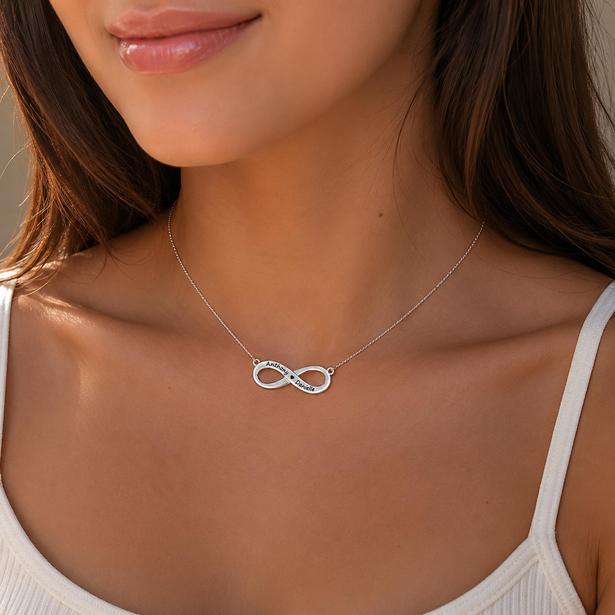 Personalized Infinity Name Necklace – A Symbol of Eternal Love