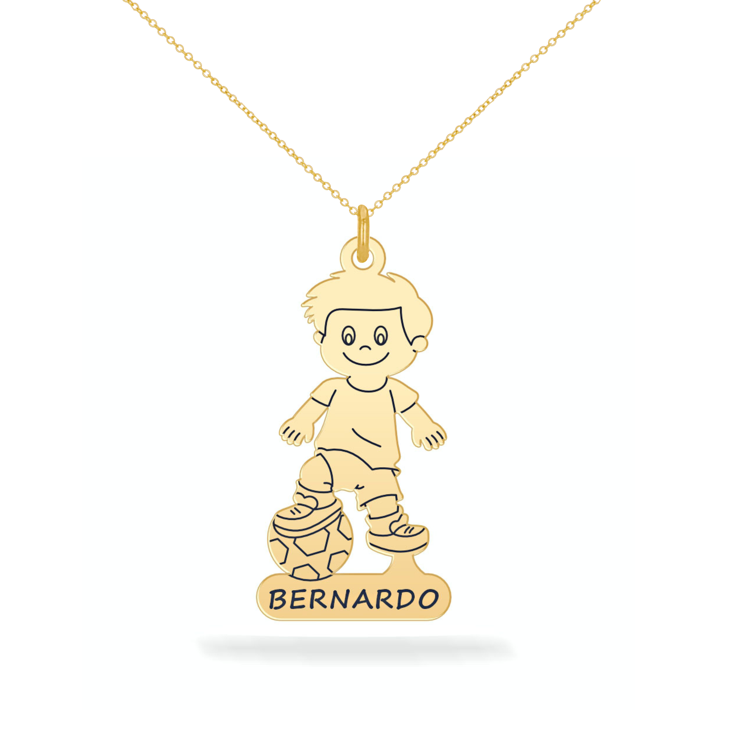 Personalized son name necklace 14K gold filled
