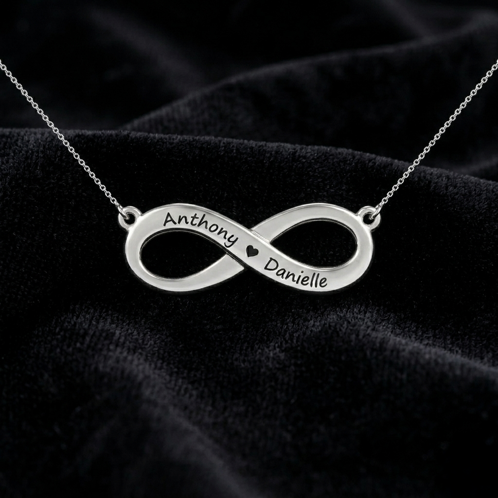 Personalized Infinity Name Necklace – A Symbol of Eternal Love