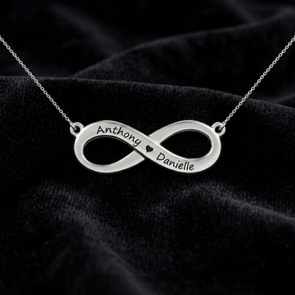 Personalized Infinity Name Necklace – A Symbol of Eternal Love
