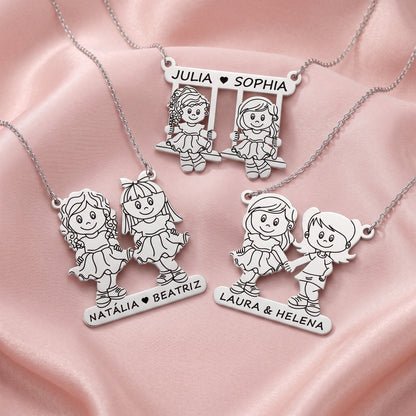 Personalized Necklace with Daughter’s Name