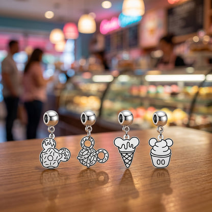 Ice Cream Mouse Dangle Charm