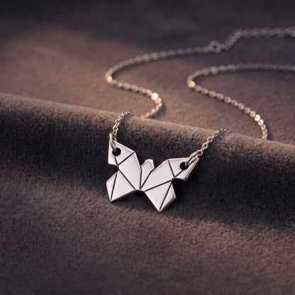 Origami Butterfly Necklace