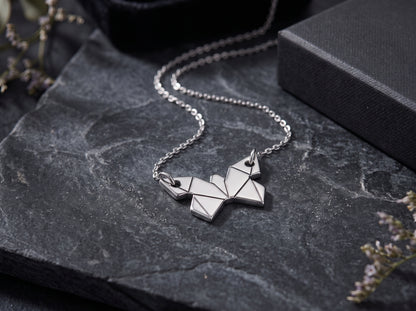 Origami Butterfly Necklace