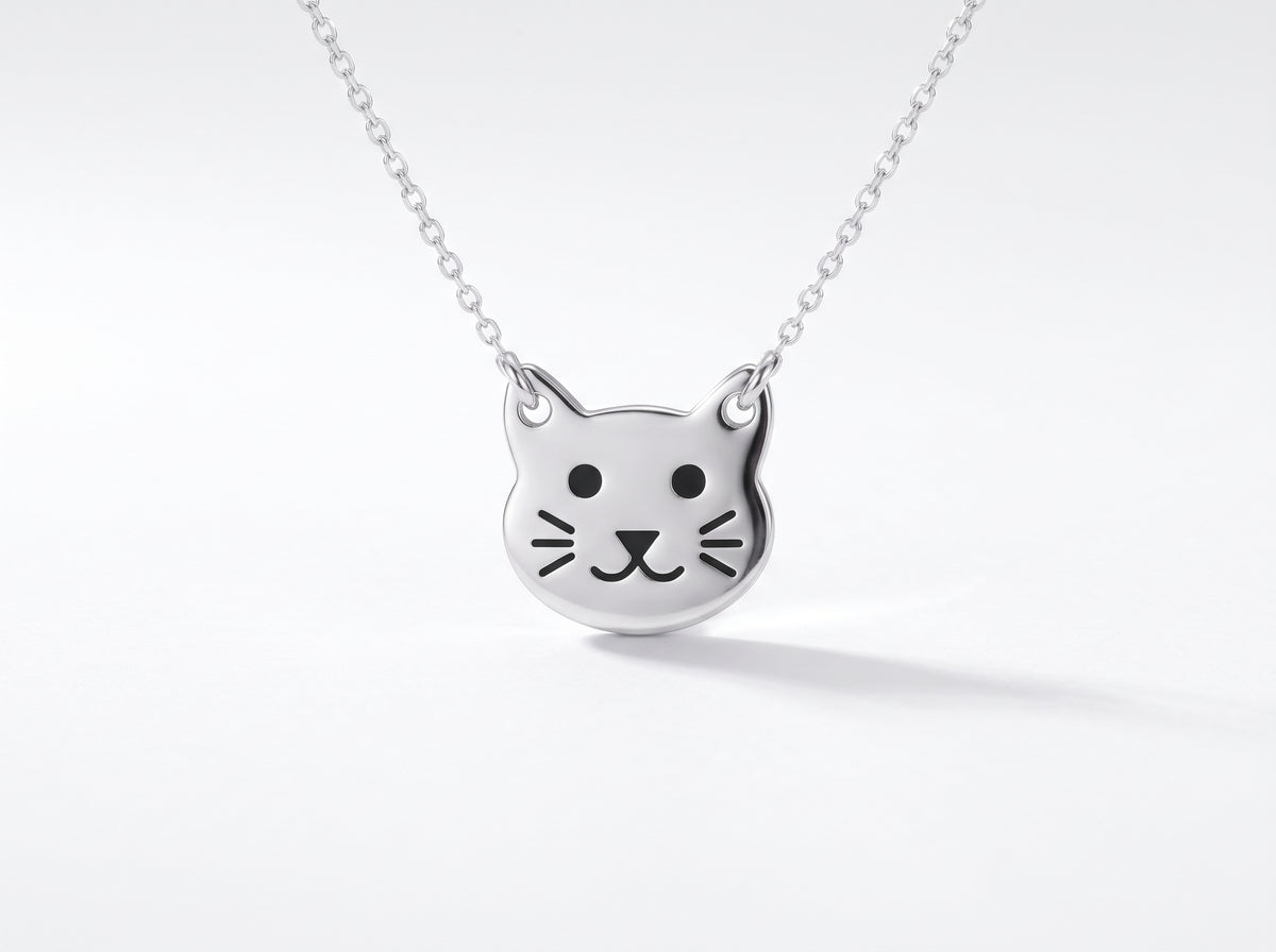 Cute Fox Face Necklace