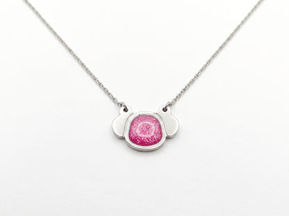 Glitter Dog Necklace