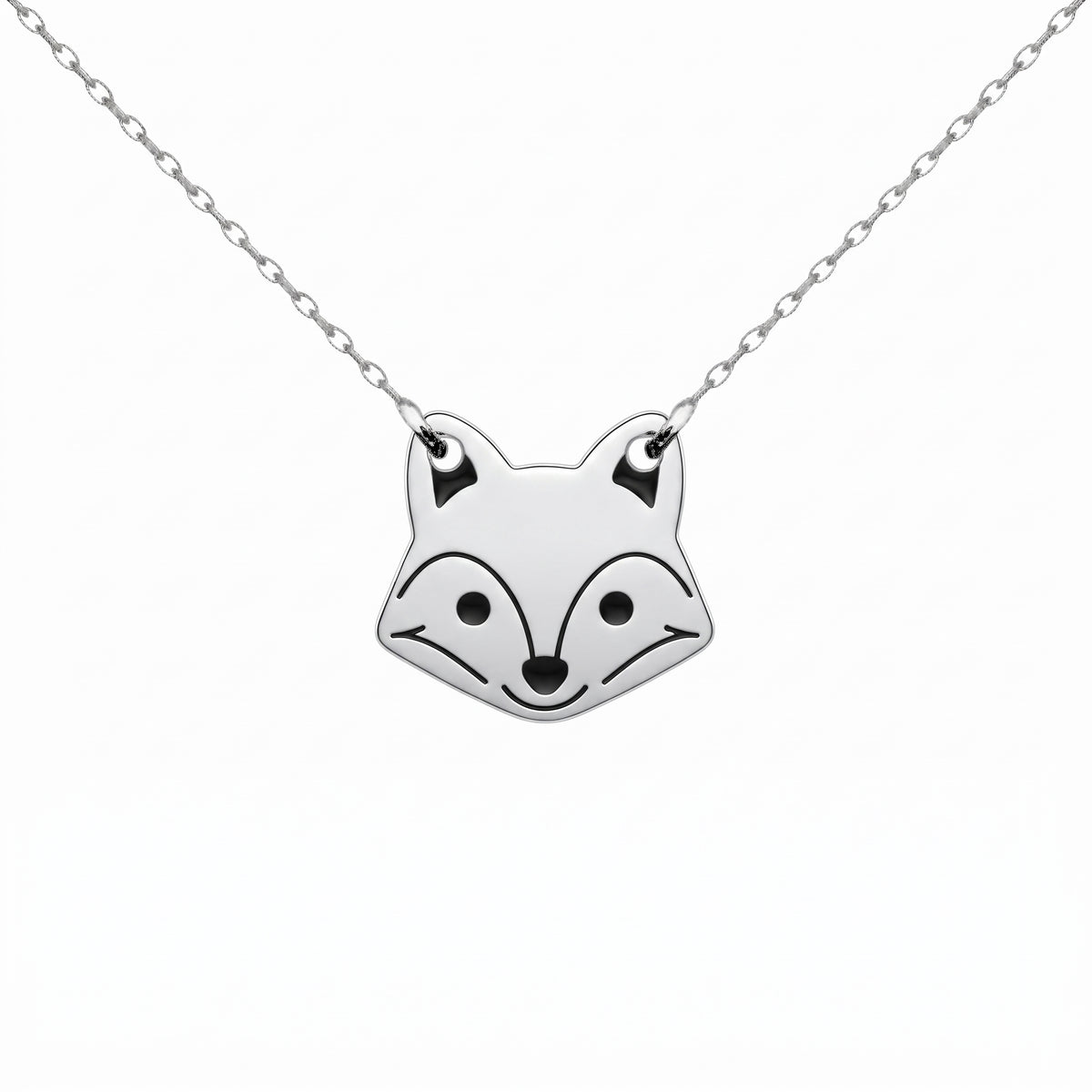 Cute Cat Face Necklace