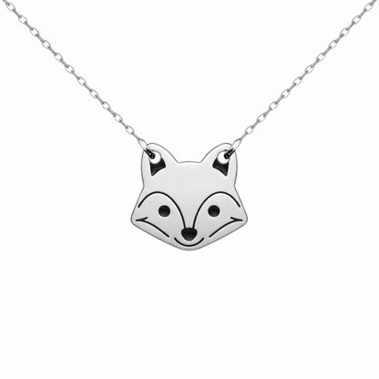 Cute Cat Face Necklace
