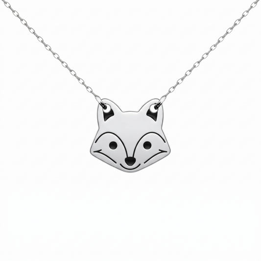 Cute Cat Face Necklace