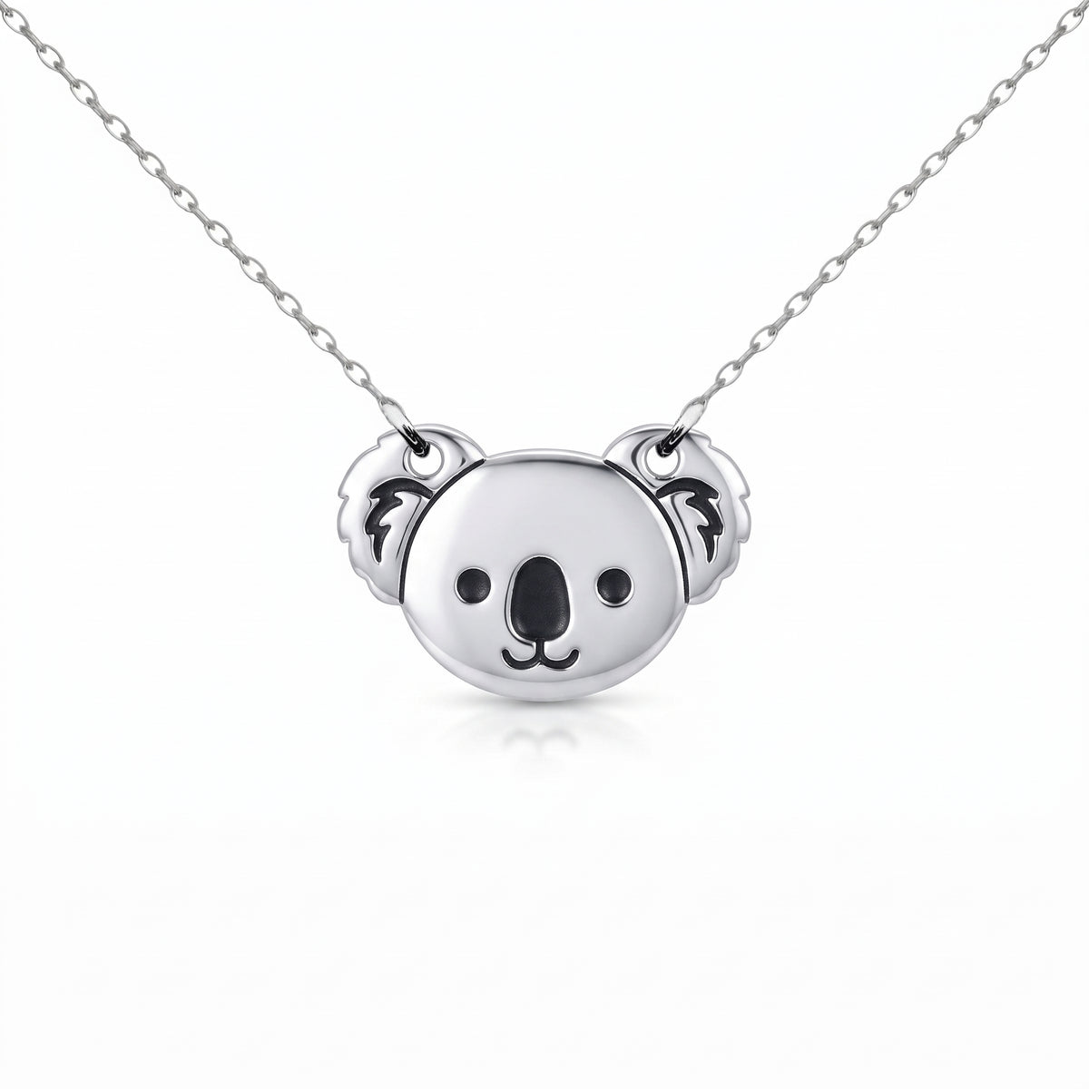 Cute Koala Face Necklace