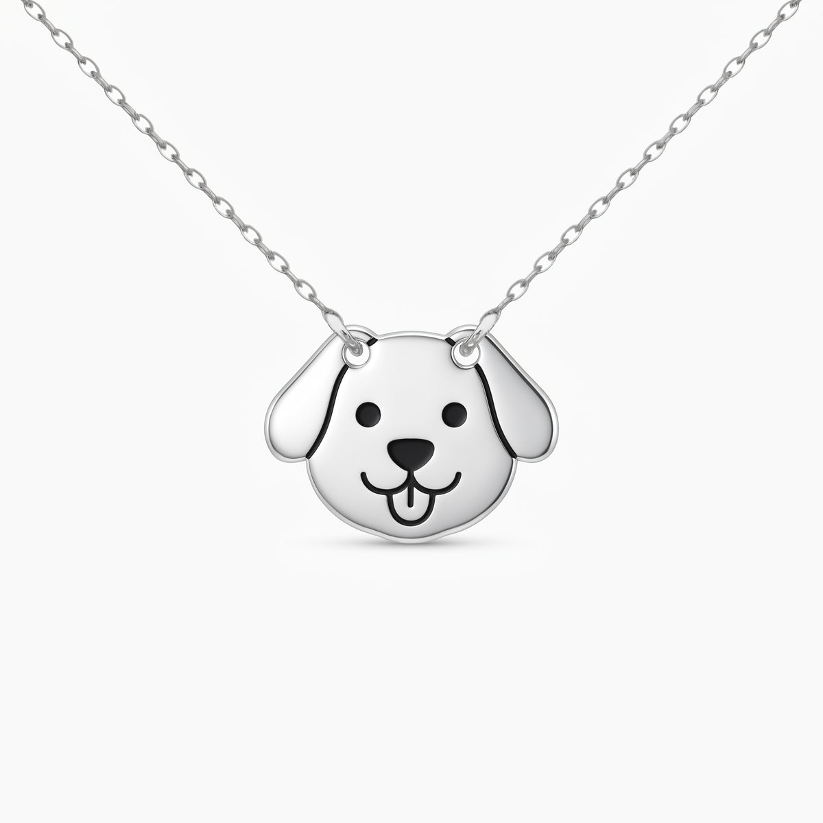 Cute Dog Face Necklace